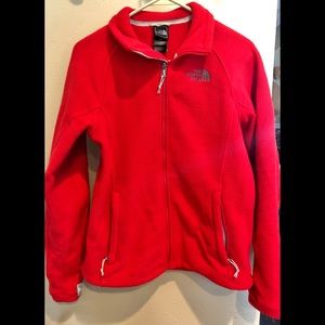North Face fleece jacket sz small